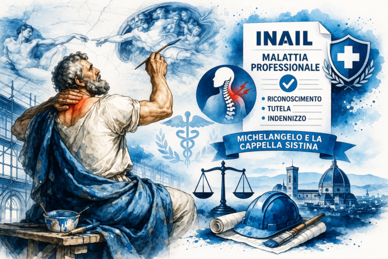 Scopri di più sull'articolo Cappella Sistina e malattia professionale: il caso di Michelangelo alla luce dell’INAIL