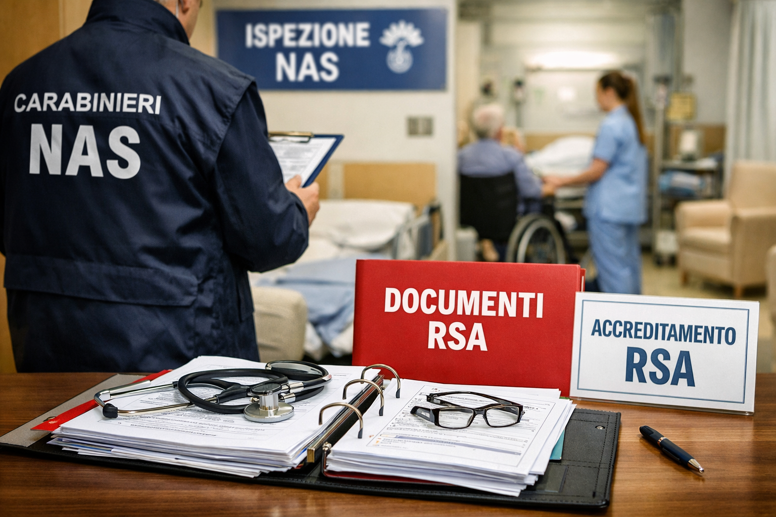 Scopri di più sull'articolo Controlli nelle strutture sanitarie: obblighi documentali e rischi sanzionatori