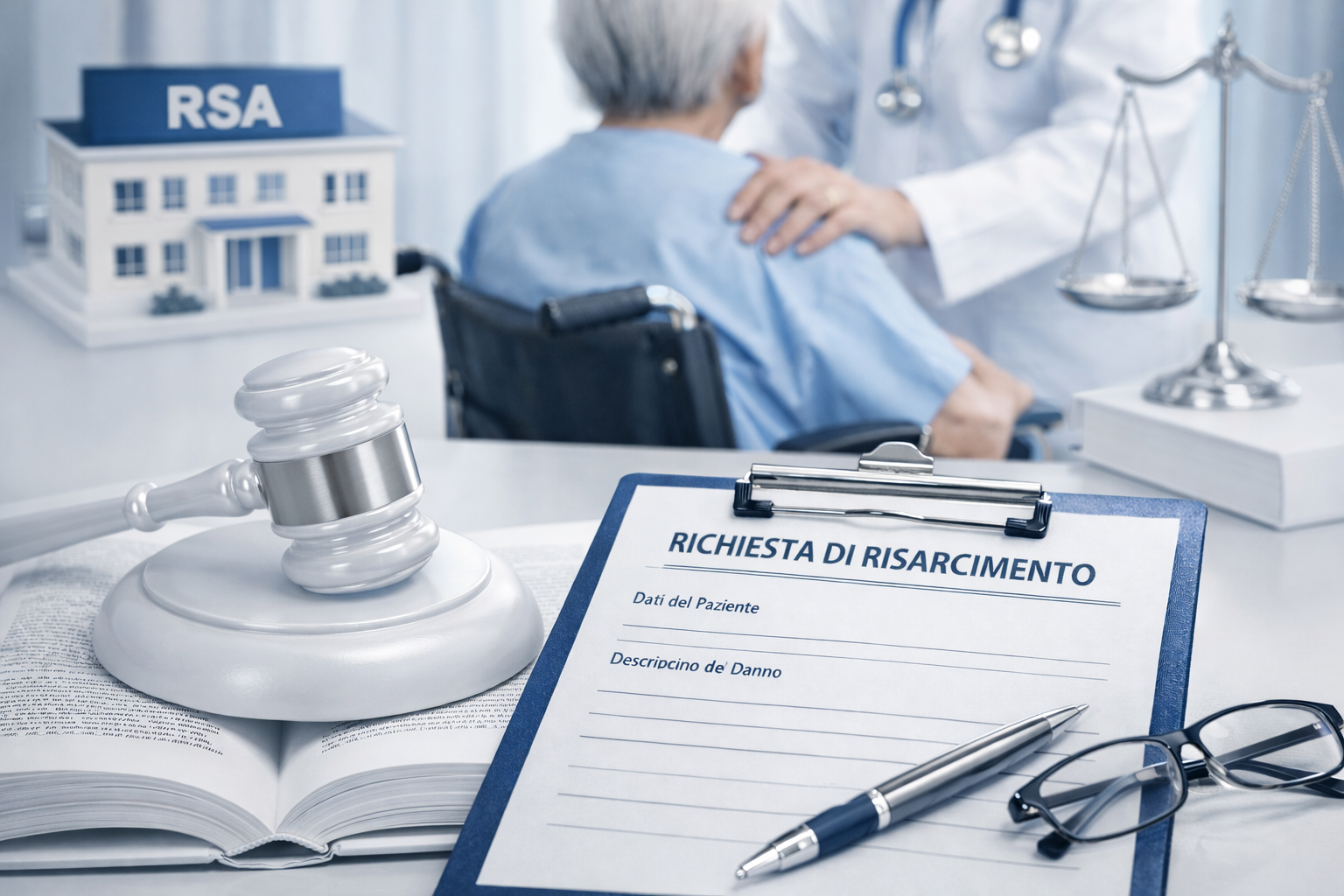 Scopri di più sull'articolo Richiesta di risarcimento in RSA: come difendersi