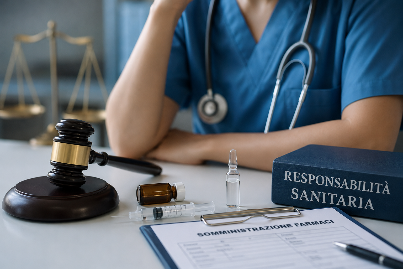 Scopri di più sull'articolo Errore nella somministrazione farmaci: cosa rischia l’infermiere