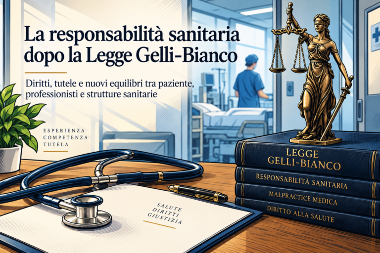 Scopri di più sull'articolo La responsabilità sanitaria dopo la Legge Gelli-Bianco