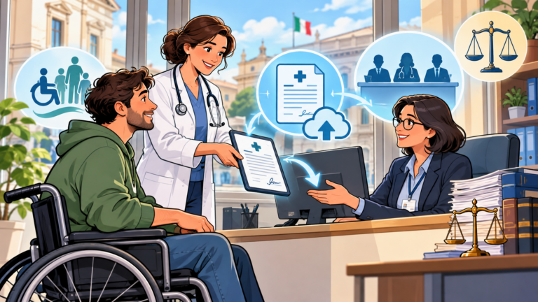 Scopri di più sull'articolo Legge 104: dal 1° gennaio 2027 cambia tutto per il riconoscimento della disabilità. Certificato medico unico e valutazione INPS: ecco le novità
